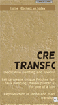 Mobile Screenshot of creativetransform.com